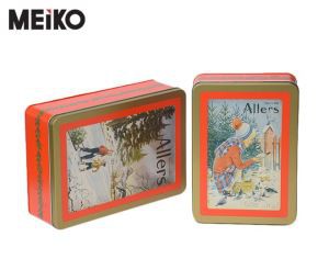 To'rtburchakli pechene kalay qutisi vositasi