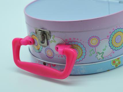 Round Lunch Tin Box For Gift Packaging