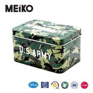 Square Tins Box Comestic va Bisduit uchun bo'lishi mumkin